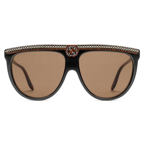 occhiali da sole aviator in acetato gucci|Occhiali da sole Aviator di Gucci da uomo .